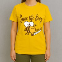 Funny Save The Bees Or Else T-Shirt