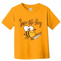 Funny Save The Bees Or Else Toddler T-Shirt