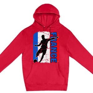 France Soccer Team French Flag Jersey Fans Premium Pullover Hoodie