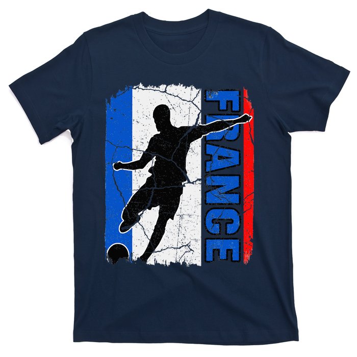 France Soccer Team French Flag Jersey Fans T-Shirt