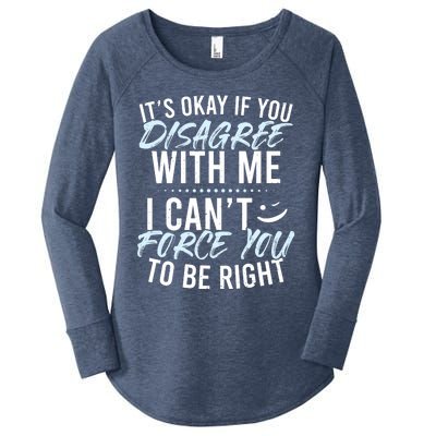 Funny Sarcasm Tee, Sarcastic Humor, Novelty Sarcasm Women's Perfect Tri Tunic Long Sleeve Shirt