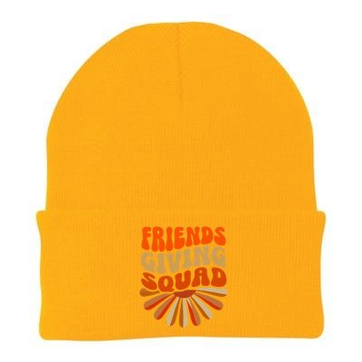 Friendsgiving Squad Thanksgiving Squad Knit Cap Winter Beanie