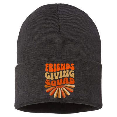 Friendsgiving Squad Thanksgiving Squad Sustainable Knit Beanie