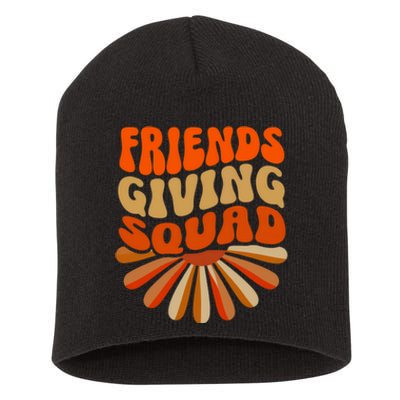 Friendsgiving Squad Thanksgiving Squad Short Acrylic Beanie