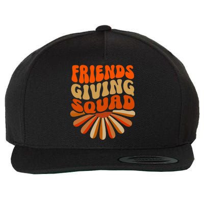 Friendsgiving Squad Thanksgiving Squad Wool Snapback Cap