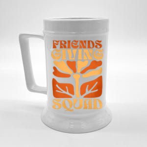 Friendsgiving Squad Thanksgiving Squad Beer Stein