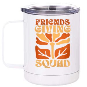 Friendsgiving Squad Thanksgiving Squad 12 oz Stainless Steel Tumbler Cup