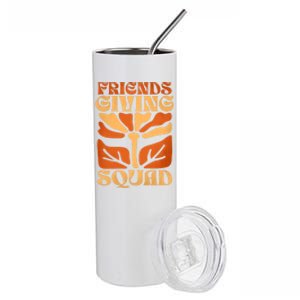 Friendsgiving Squad Thanksgiving Squad Stainless Steel Tumbler