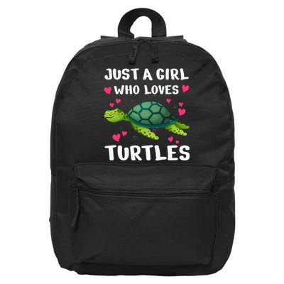 Funny Sea Turtle For  Turtle Lover Ocean Turtles 16 in Basic Backpack