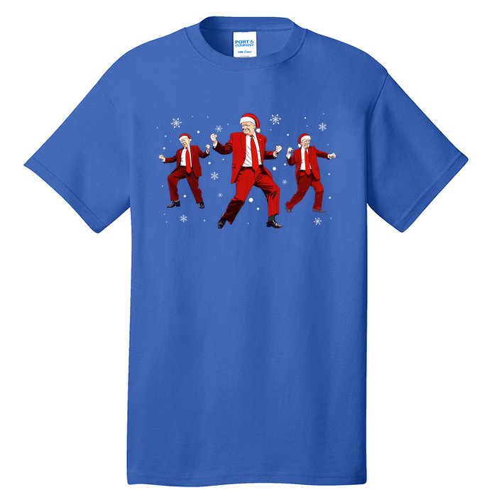 Funny Santa Trump Dance Merry Christmas Xmas Holiday Pajamas Meaningful Gift Tall T-Shirt