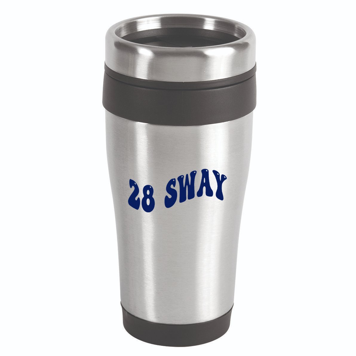 Funny sway text wavey design  16oz Travel Tumbler