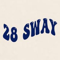 Funny sway text wavey design  Garment-Dyed Women's Muscle Tee