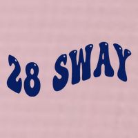 Funny sway text wavey design  25L Jumbo Tote