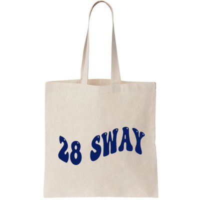 Funny sway text wavey design  Bag