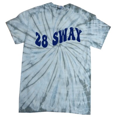 Funny sway text wavey design  Tie-Dye T-Shirt