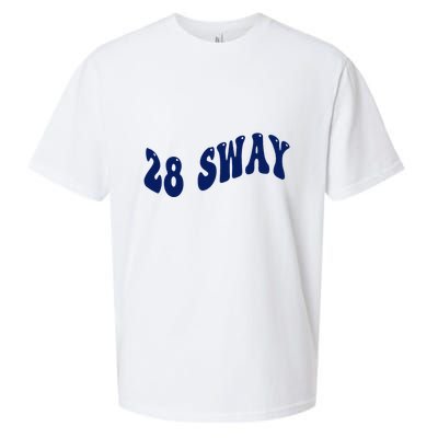 Funny sway text wavey design  Sueded Cloud Jersey T-Shirt