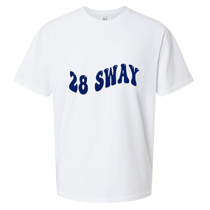 Funny sway text wavey design  Sueded Cloud Jersey T-Shirt