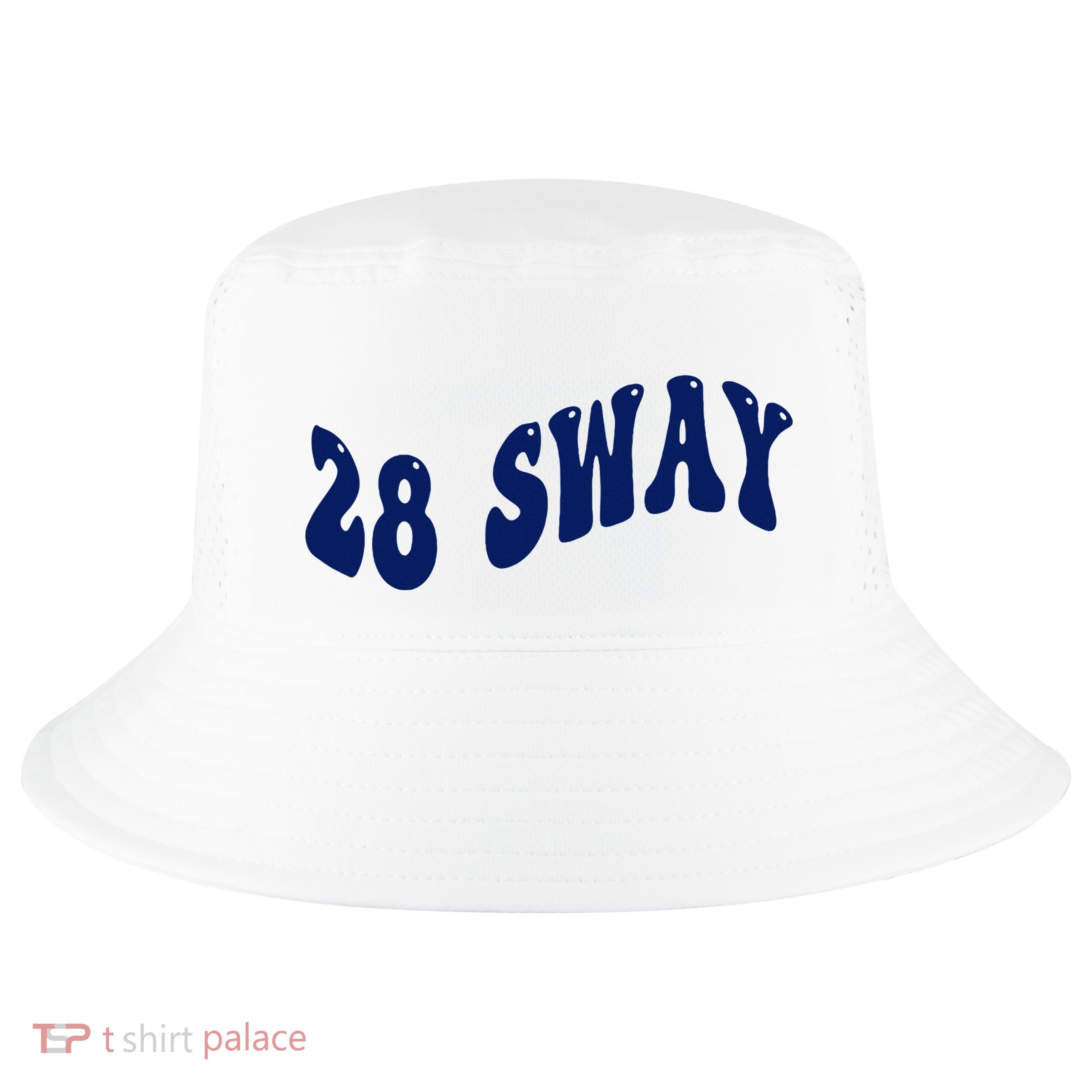 Funny sway text wavey design  Cool Comfort Performance Bucket Hat