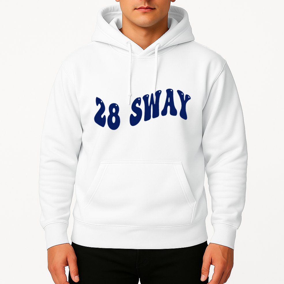 Funny sway text wavey design  Hoodie