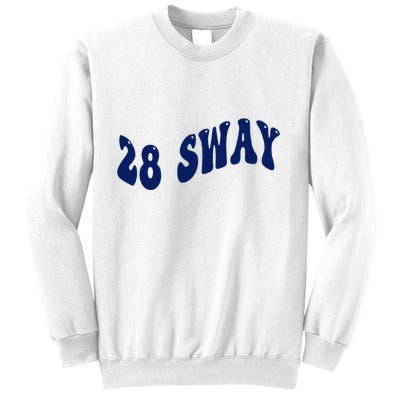 Funny sway text wavey design  Sweatshirt