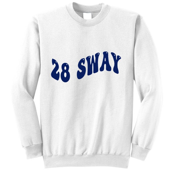 Funny sway text wavey design  Sweatshirt