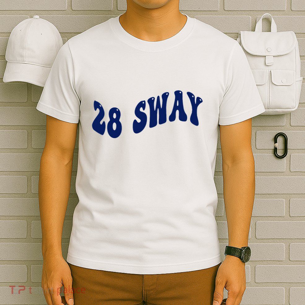 Funny sway text wavey design  T-Shirt