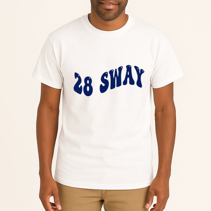 Funny sway text wavey design  Tall T-Shirt