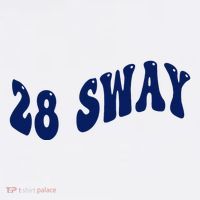 Funny sway text wavey design  Tall T-Shirt