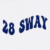 Funny sway text wavey design  Sustainable Bucket Hat