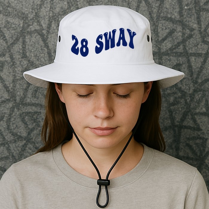 Funny sway text wavey design  Bucket Hat