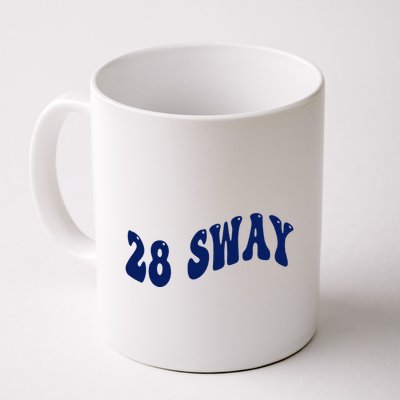 Funny sway text wavey design  Mug