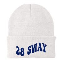 Funny sway text wavey design  Beanie