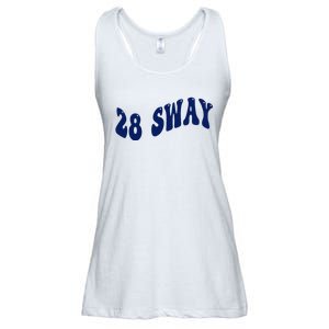 Funny sway text wavey design  Ladies Essential Flowy Tank