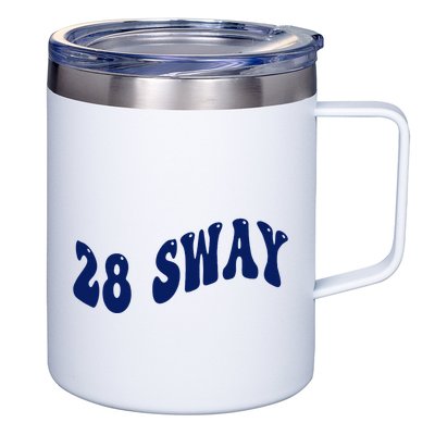 Funny sway text wavey design  12oz Stainless Steel Coffee Mug