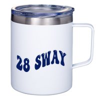 Funny sway text wavey design  12oz Stainless Steel Coffee Mug