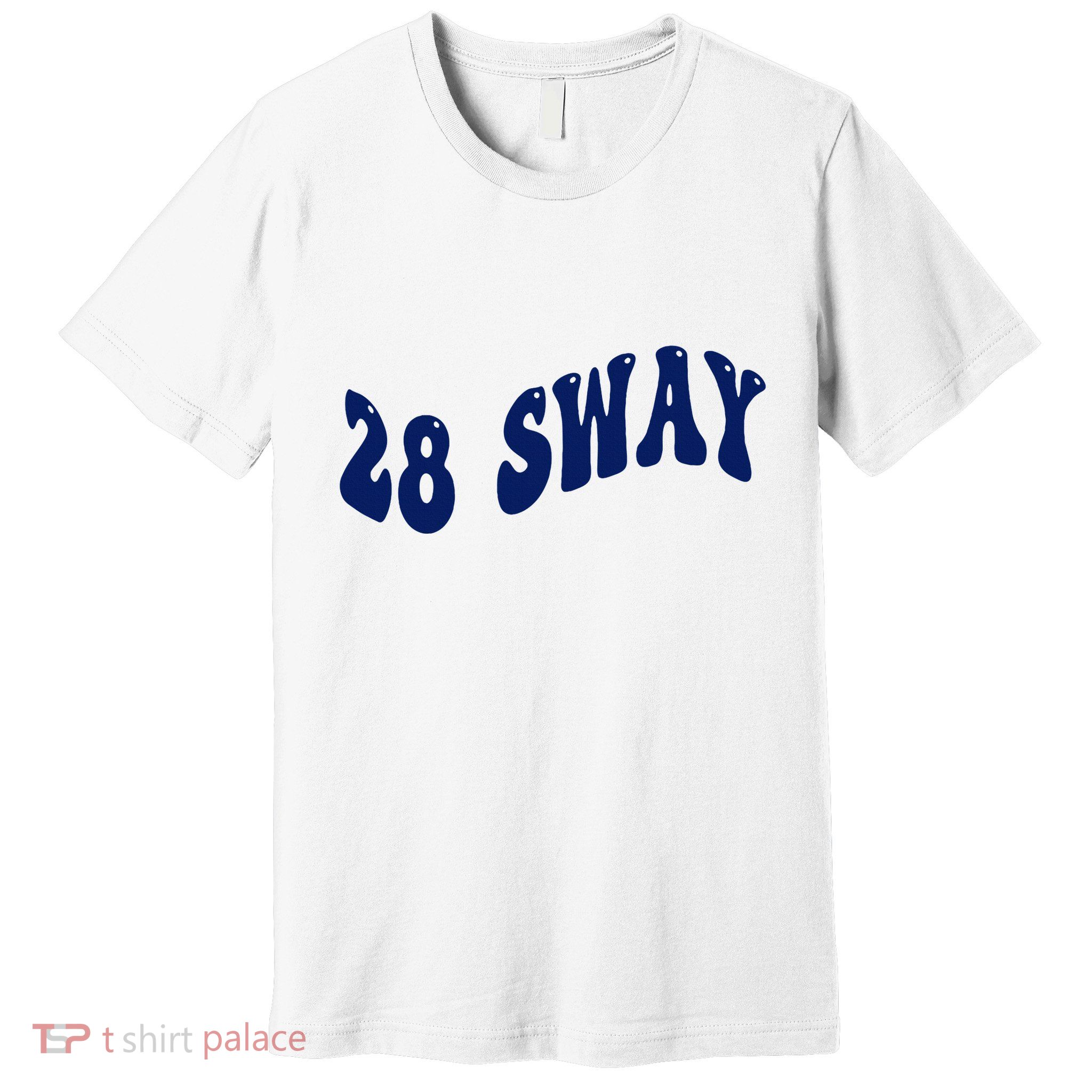 Funny sway text wavey design  Premium T-Shirt