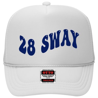 Funny sway text wavey design  Trucker Hat