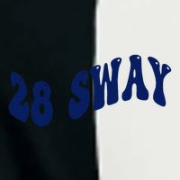 Funny sway text wavey design  Infant Baby Jersey Bodysuit