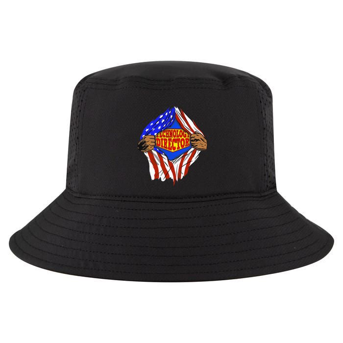 Funny Super Technology Director Hero Job Cool Comfort Performance Bucket Hat