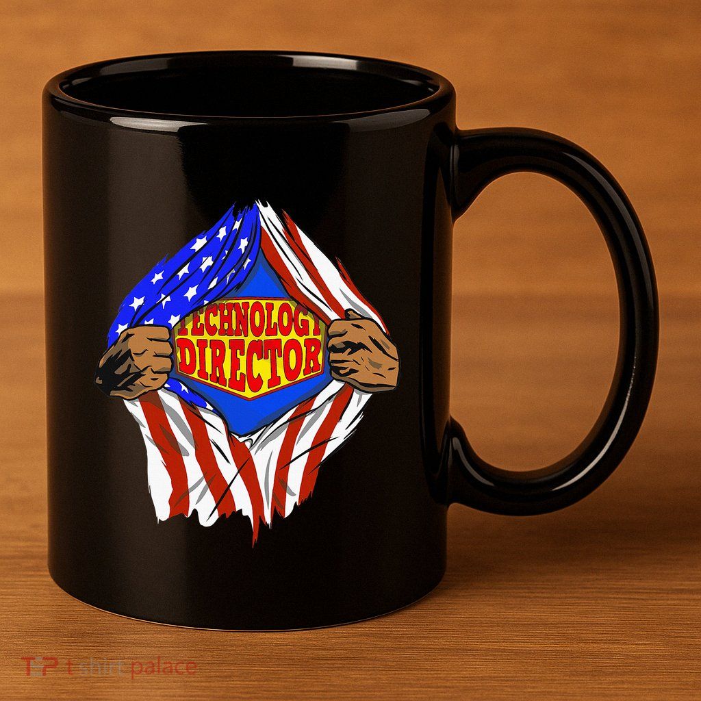 Funny Super Technology Director Hero Job 11oz C Handle Ceramic Mug