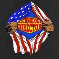 Funny Super Technology Director Hero Job Golf Towel