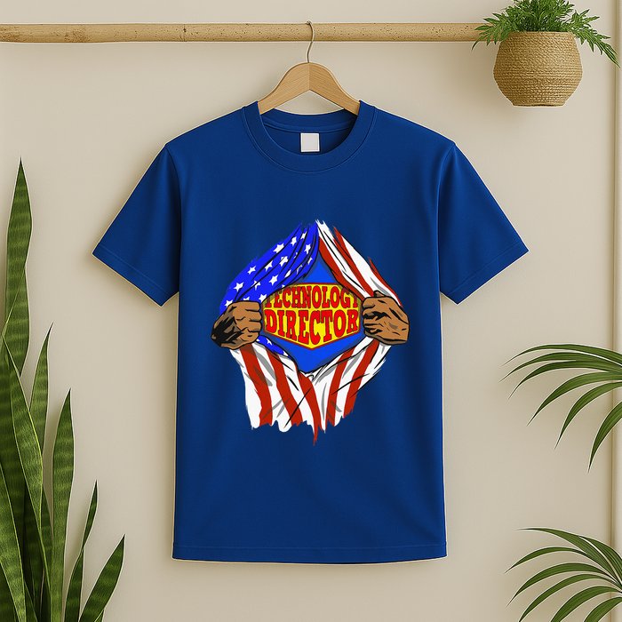 Funny Super Technology Director Hero Job T-Shirt