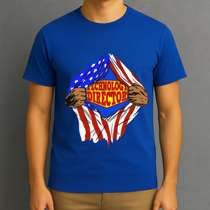 Funny Super Technology Director Hero Job T-Shirt