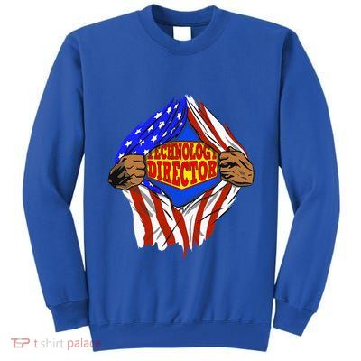 Funny Super Technology Director Hero Job Tall Sweatshirt