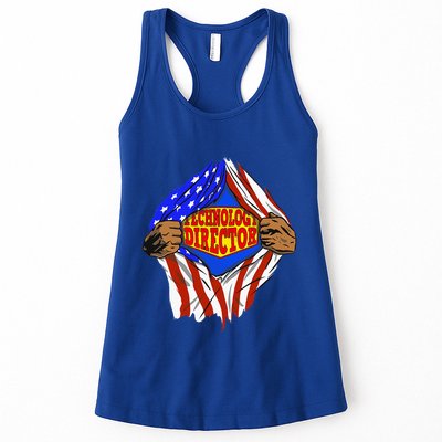 Funny Super Technology Director Hero Job Womens Tank Top