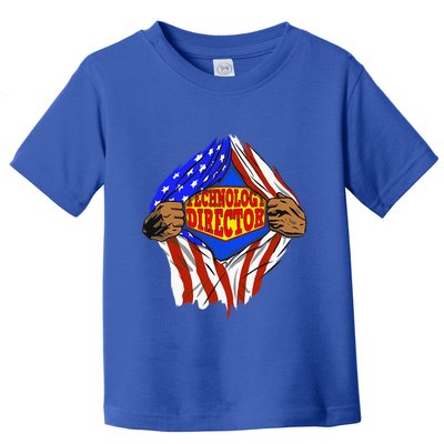 Funny Super Technology Director Hero Job Toddler T-Shirt