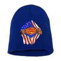 Funny Super Technology Director Hero Job Short Acrylic Beanie