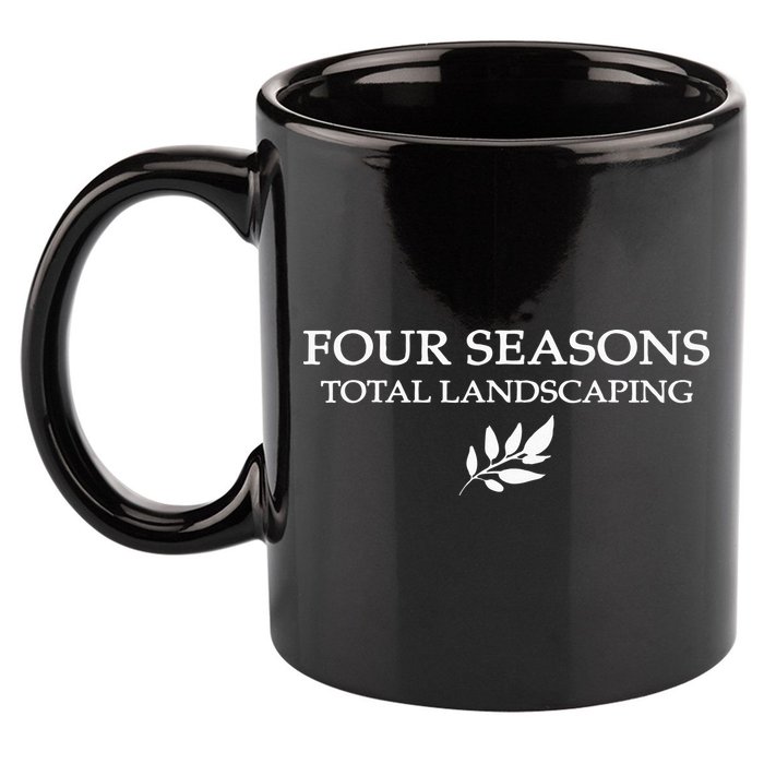 Four Season Total Landscaping Lawn Care Ladscape Architect 11oz C Handle Ceramic Mug