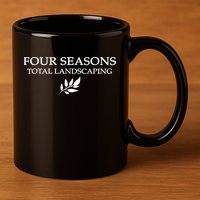 Four Season Total Landscaping Lawn Care Ladscape Architect 11oz C Handle Ceramic Mug