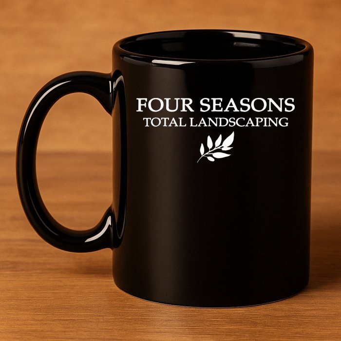 Four Season Total Landscaping Lawn Care Ladscape Architect 11oz C Handle Ceramic Mug